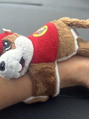 Buc-ees Beaver Slap Bracelet, Cute For Children, Car Rear View Mirror Plush Walk